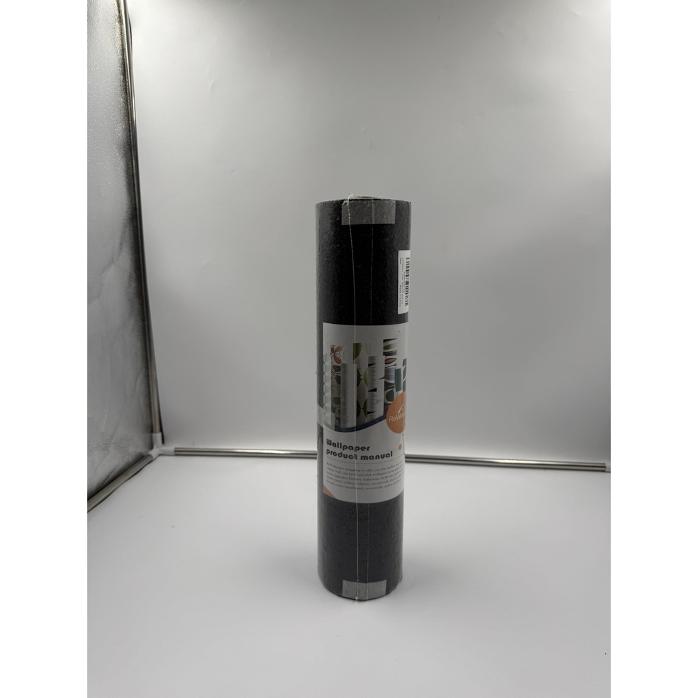Rewallpaper Black Glitter Contact Paper For Dresser Cabinets 15.8inx23ft Moder